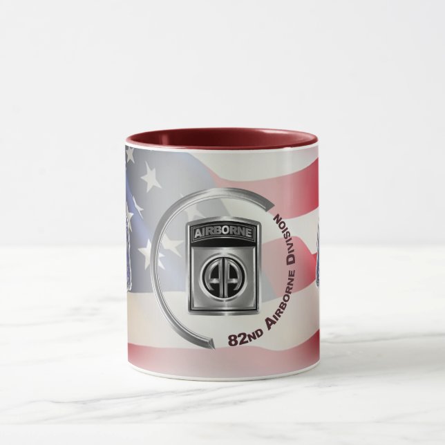 82nd Airborne Division Customized Design Mug (Center)