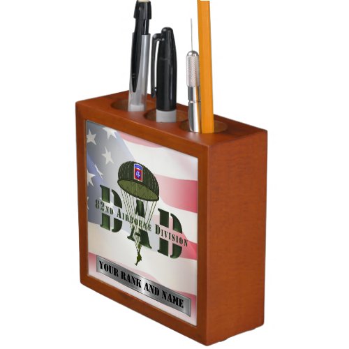 82nd Airborne Division DAD Desk Organizer