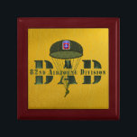 82nd Airborne Division  Dad Gift Box<br><div class="desc">Display your pride for our Army's iconic Airborne Division! Very unique designed gift for anyone looking for that one of a kind special gift for promotion, retirement, PCS, ETS, Father’s Day, Mother’s Day, Birthday, Christmas, 82nd Airborne Division Day, Veteran’s Day or any other special occasion. The 82nd Airborne Division is...</div>