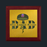 82nd Airborne Division  Dad Gift Box<br><div class="desc">Display your pride for our Army's iconic Airborne Division! Very unique designed gift for anyone looking for that one of a kind special gift for promotion, retirement, PCS, ETS, Father’s Day, Mother’s Day, Birthday, Christmas, 82nd Airborne Division Day, Veteran’s Day or any other special occasion. The 82nd Airborne Division is...</div>