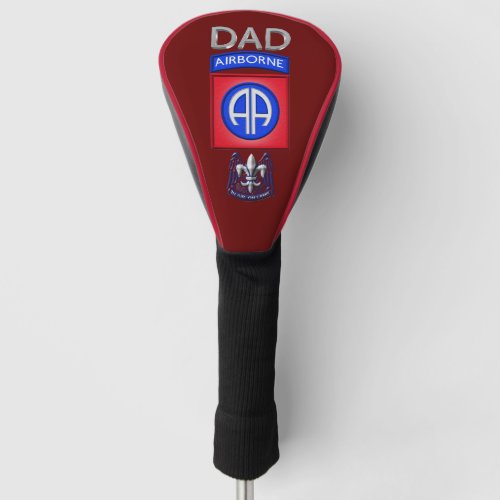 82nd Airborne Division DAD Golf Head Cover