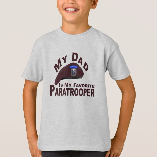 82nd Airborne Division Dad T-Shirt (Front)