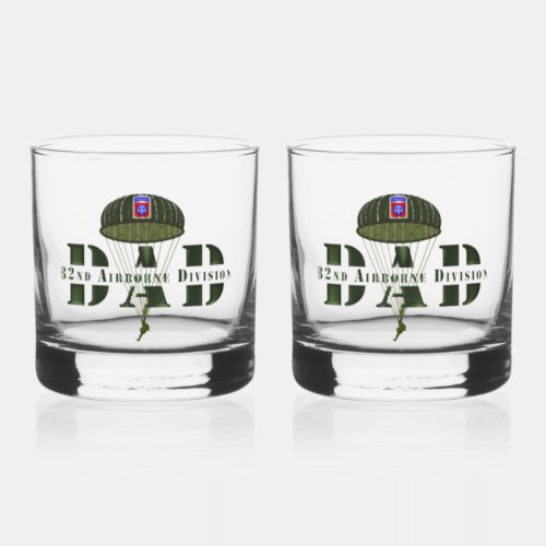 82nd Airborne Division DAD Whiskey Glass