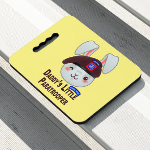 82nd Airborne Division Daddy’s Little Paratrooper Seat Cushion