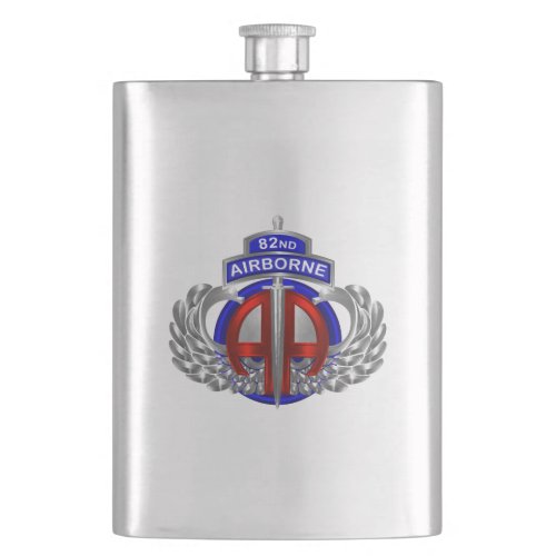 82nd Airborne Division Dagger Design  Flask