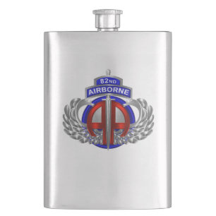 82nd Airborne Division Dagger Design Flask