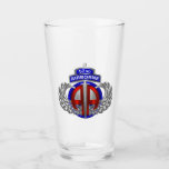 82nd Airborne Division Dagger Design Glass 82nd Airborne Division Dagger Design Glass