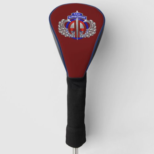 82nd Airborne Division Dagger Design  Golf Head Cover