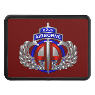 82nd Airborne Division Dagger Design Hitch Cover