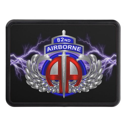 82nd Airborne Division Dagger Design Hitch Cover