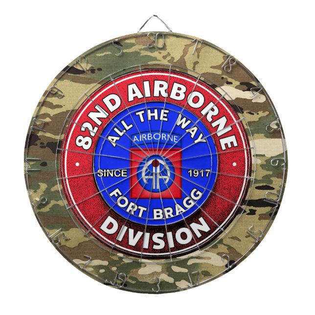 82nd Airborne Division   Dart Board (Front)