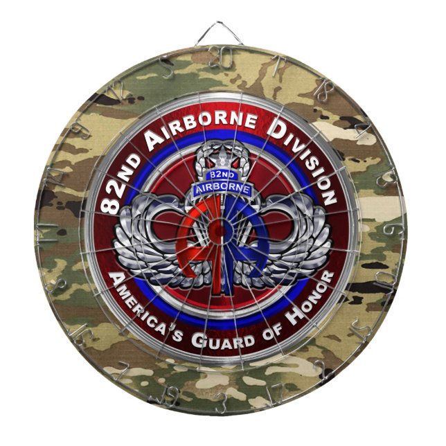 82nd Airborne Division   Dart Board (Front)
