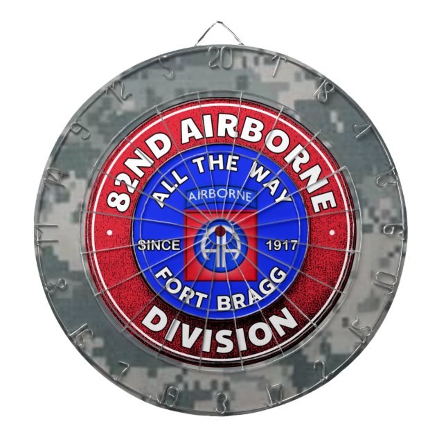 82nd Airborne Division   Dart Board (Front)