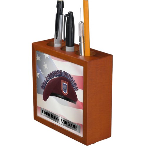 82nd Airborne Division  Desk Organizer