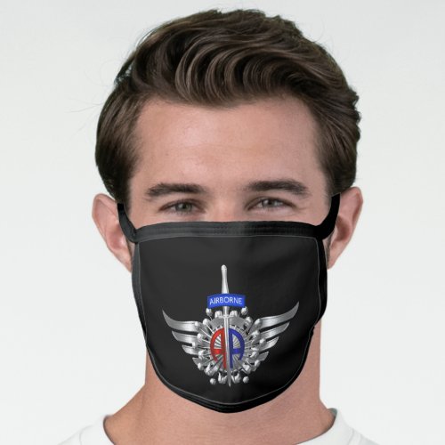 82nd Airborne Division Double AA with Dagger Face Mask