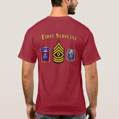 82nd Airborne Division First Sergeant T_Shirt