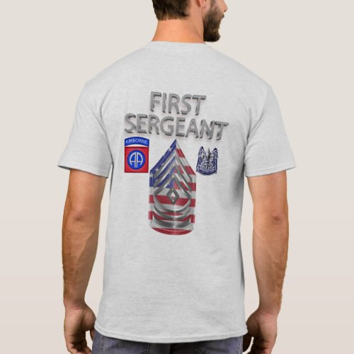 82nd Airborne Division First Sergeant T_Shirt