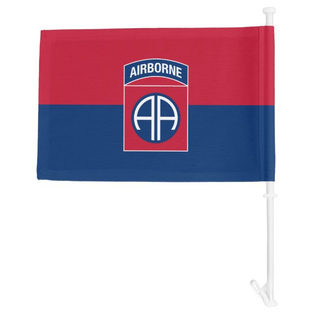 82nd Airborne Division Flag Military Veteran (Back)