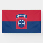 82nd Airborne Division Flag Military Veteran Banner