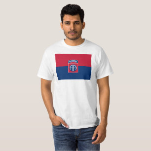82nd Airborne Division Flag Military Veteran T-Shirt