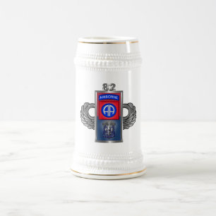 82nd Airborne Division - Fort Bragg Beer Stein