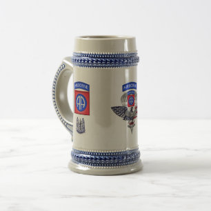 82nd Airborne Division - Fort Bragg Beer Stein