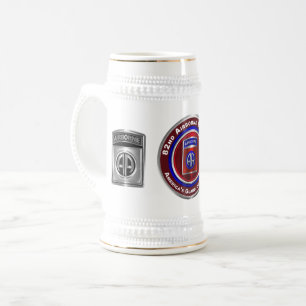 82nd Airborne Division - Fort Bragg Beer Stein