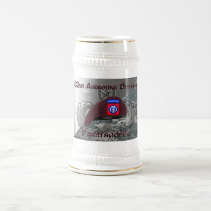 82nd Airborne Division - Fort Bragg Beer Stein