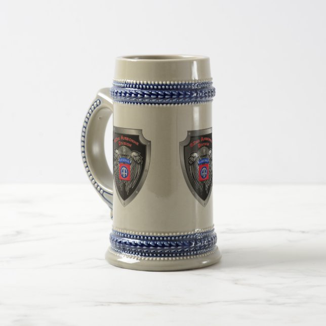 82nd Airborne Division Fort Bragg Beer Stein (Front Left)