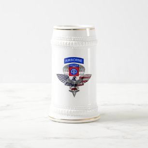 82nd Airborne Division - Fort Bragg Beer Stein