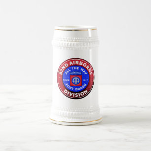 82nd Airborne Division - Fort Bragg Beer Stein