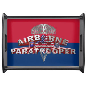 82nd Airborne Division Fort Bragg Serving Tray