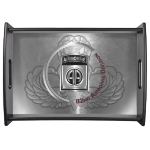 82nd Airborne Division Fort Bragg  Serving Tray