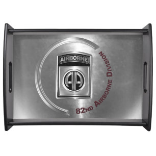 82nd Airborne Division Fort Bragg  Serving Tray