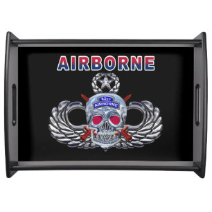 82nd Airborne Division Fort Bragg Serving Tray