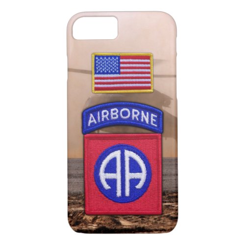82nd airborne division fort bragg veterans vets iPhone 87 case