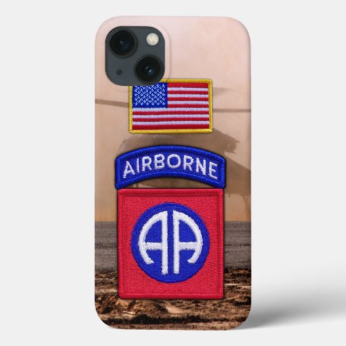 82nd airborne division fort bragg veterans vets iPhone 13 case