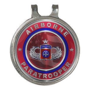 82nd Airborne Division Golf Hat Clip