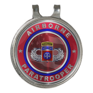 82nd Airborne Division Golf Hat Clip