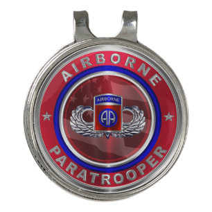 82nd Airborne Division Golf Hat Clip