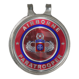 82nd Airborne Division Golf Hat Clip