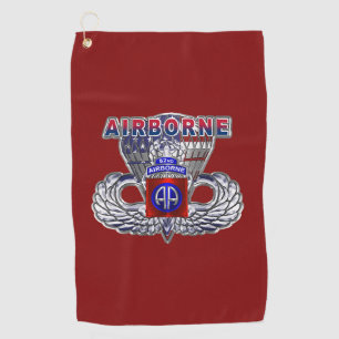 82nd Airborne Division Golf Towel