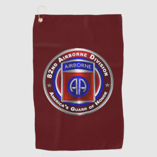 82nd Airborne Division  Golf Towel