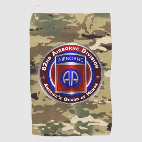 82nd Airborne Division  Golf Towel
