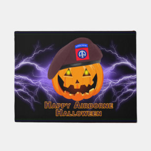 82nd Airborne Division – Happy Airborne Halloween! Doormat