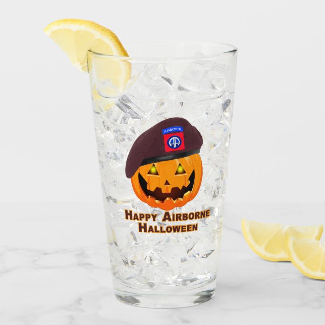 82nd Airborne Division – Happy Airborne Halloween! Glass (Front Ice)