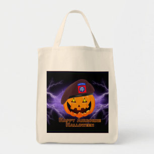 82nd Airborne Division – Happy Airborne Halloween! Tote Bag