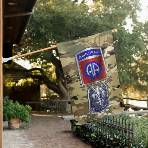 82nd Airborne Division  House Flag