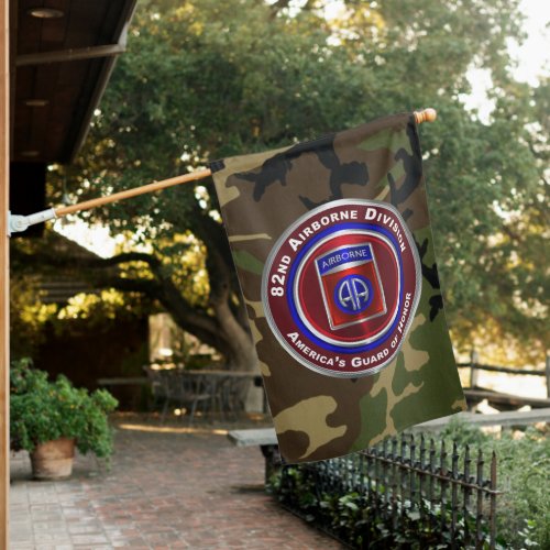 82nd Airborne Division  House Flag