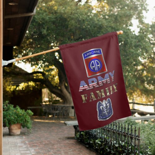 82nd Airborne Division  House Flag